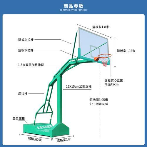 儿童篮球场地标准尺寸