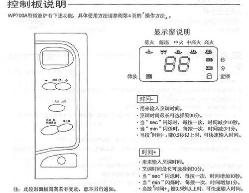 格兰仕微波炉用法